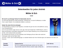 Tablet Screenshot of moeller-och.de